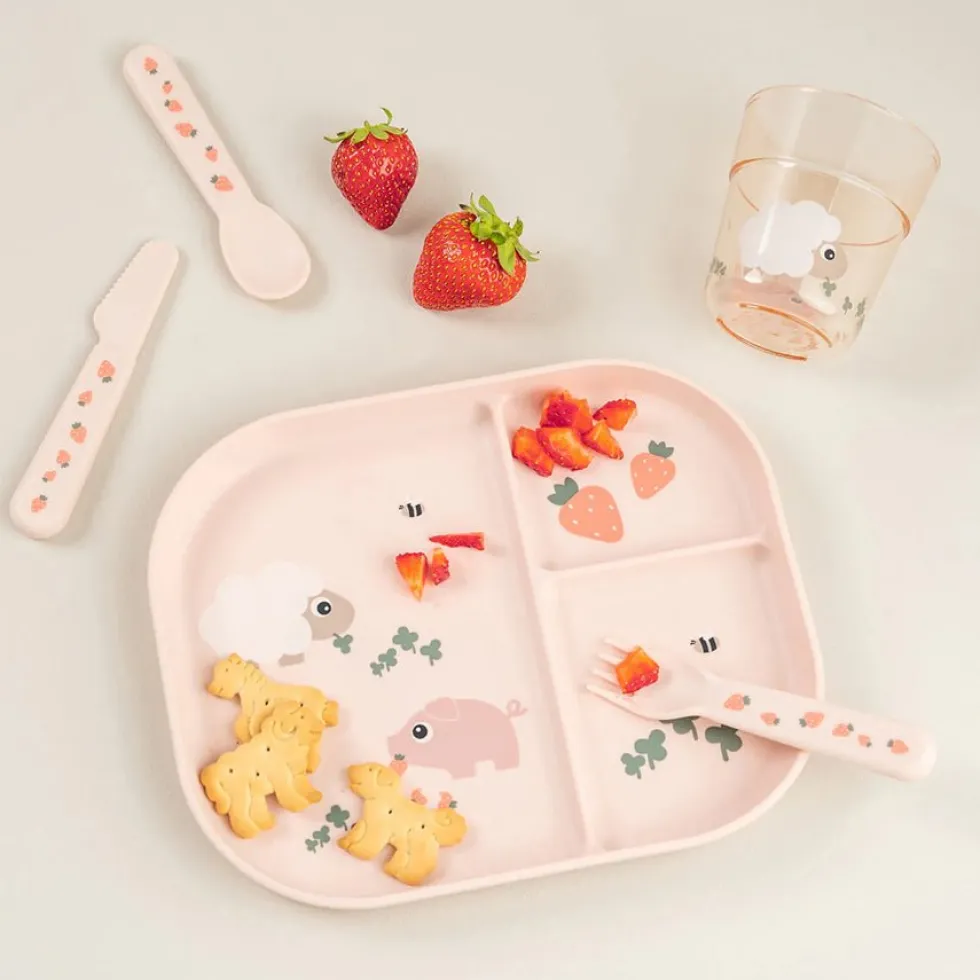 Foodie Bestik Sæt Tiny Farm Powder