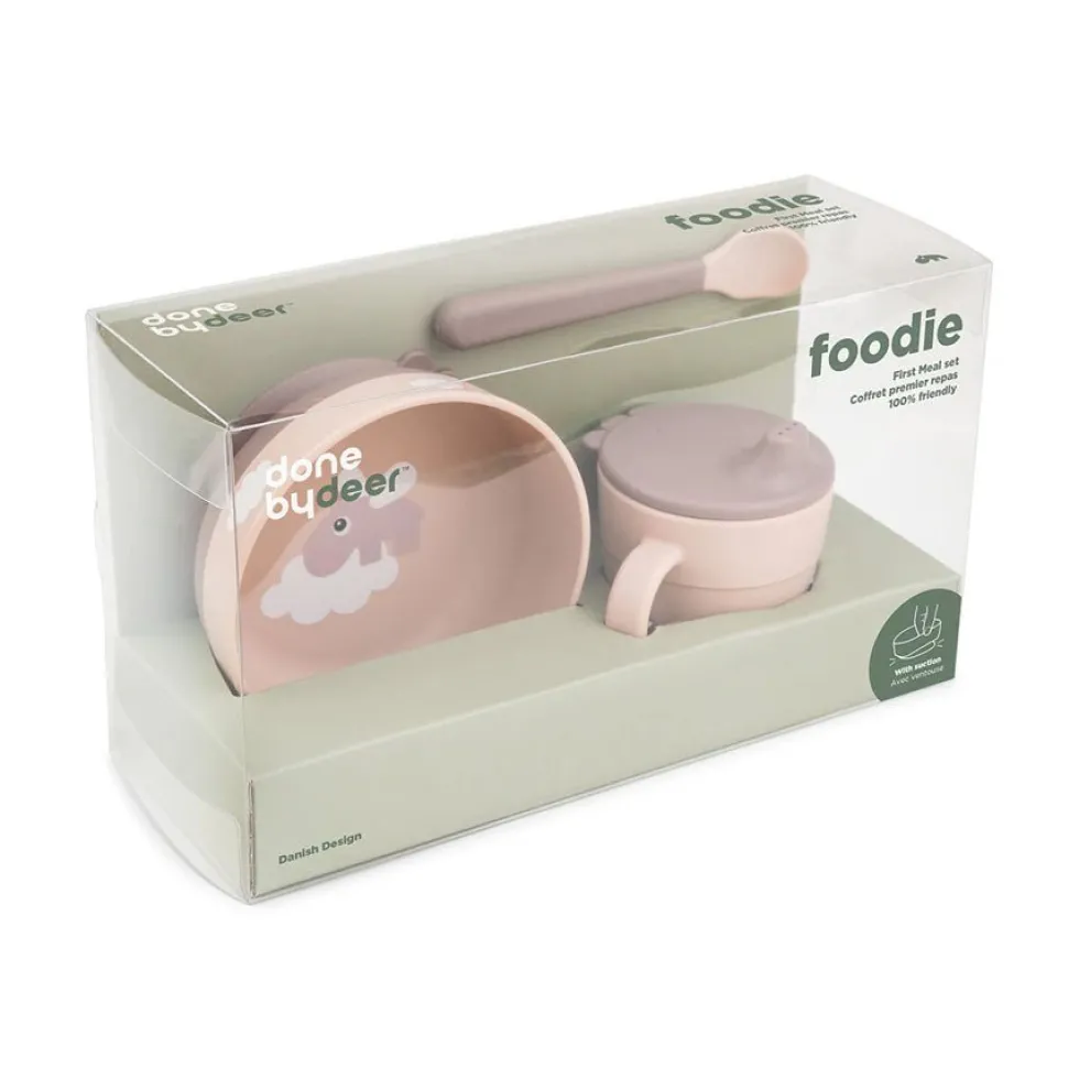 Foodie Første Spisesæt Happy Clouds Powder