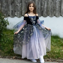 Fortryllende Twilight Kjole 7-8Y