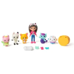Gabby's Dollhouse, Big Cat-Venture 6-pak figurer