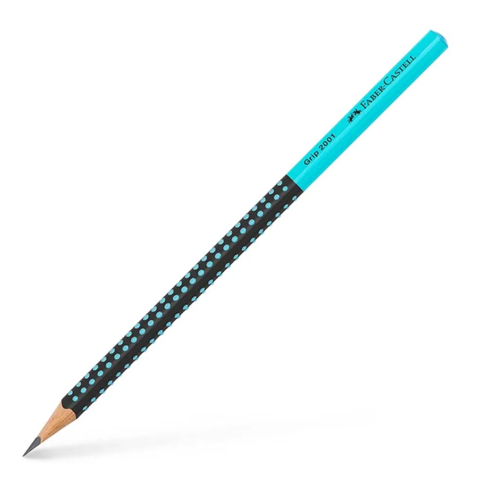 Grip Blyant i Sort/Mint