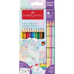 Grip Farveblyanter Unicorn 10 + 3