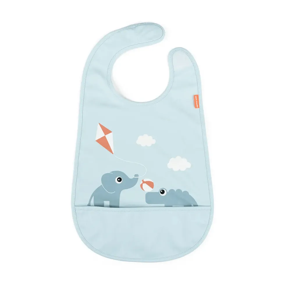 Hagesmæk Med Velcro Playground Blue
