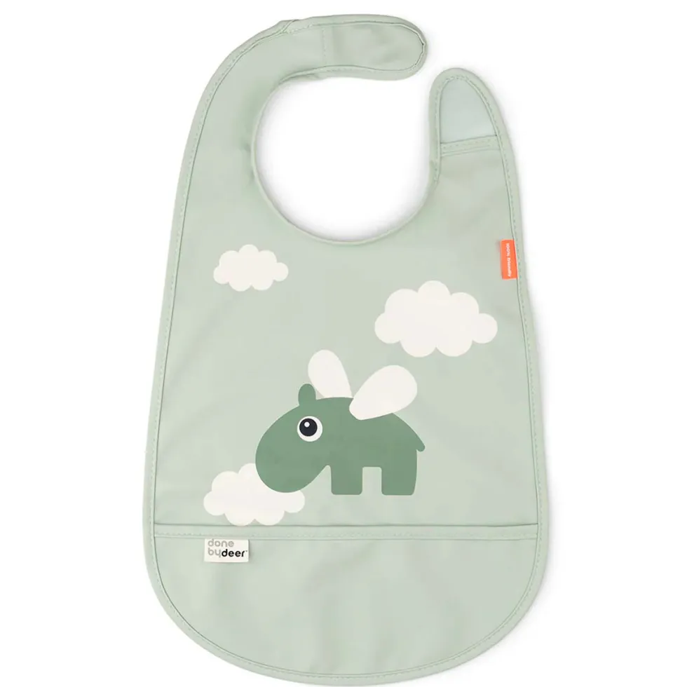 Hagesmæk M Velcro Happy Clouds Green