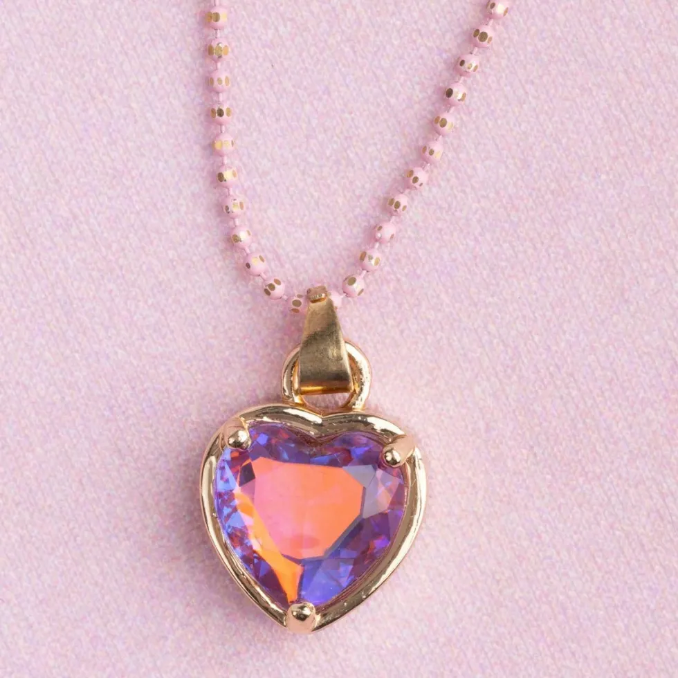 Halskæde Chic Lilac Love