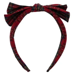 Hårbøjle Red Tartan Edie Pony Pals