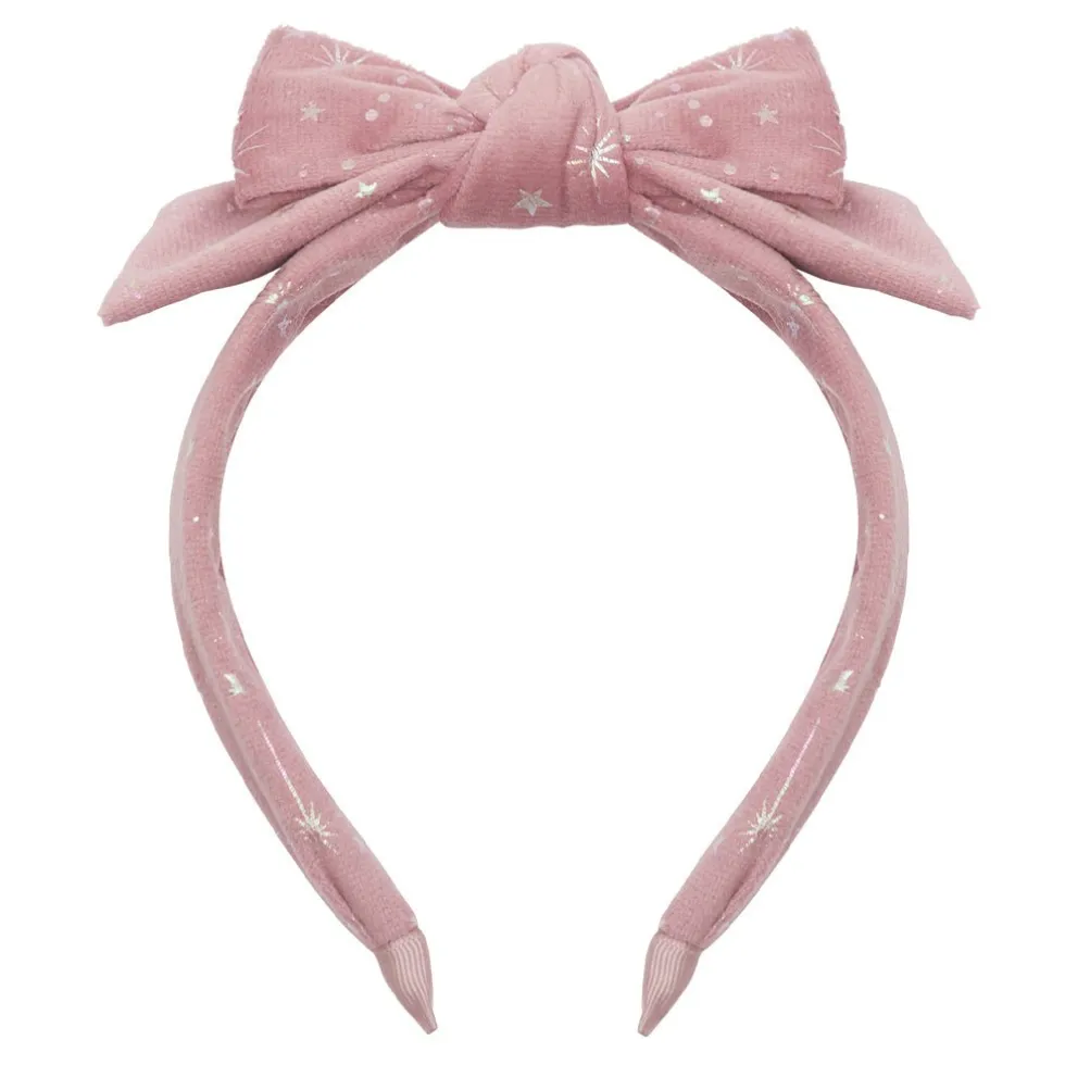 Hårbøjle Velvet Starry Edie Bow