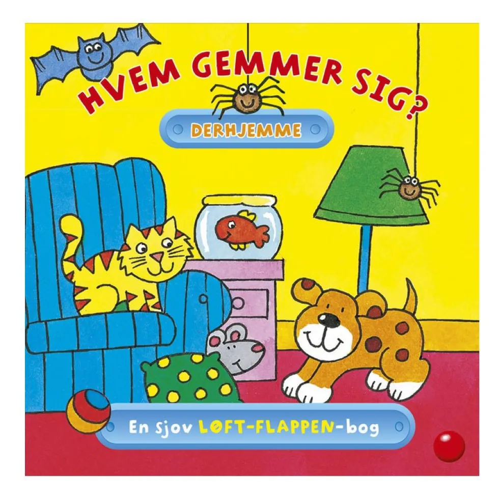 Hvem Gemmer Sig Derhjemme? - En Sjov Løft-flappen-bog