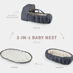 3-I-1 Babynest Blue