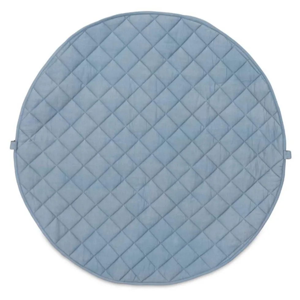 2-I-1 Noomad Dusty Blue Legetæppe & Organizer