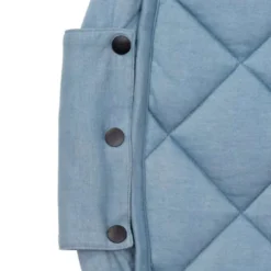 2-I-1 Noomad Dusty Blue Legetæppe & Organizer