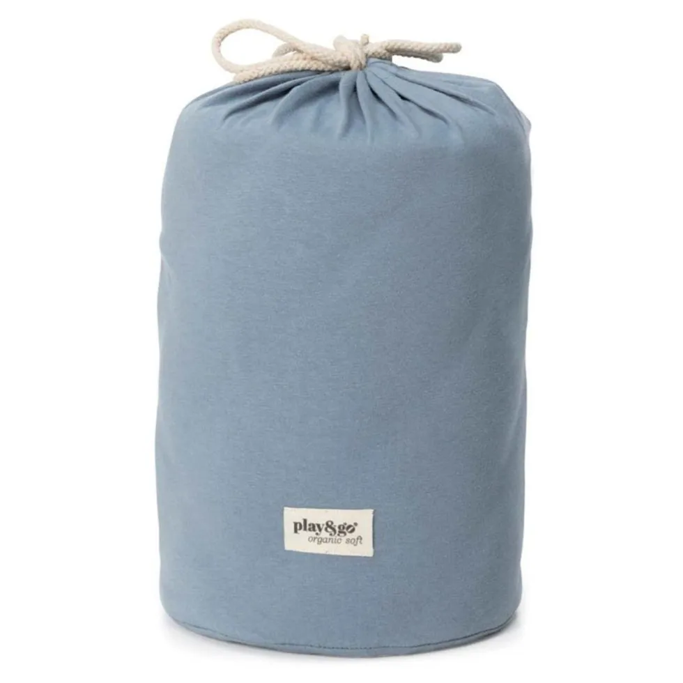 2-I-1 Noomad Dusty Blue Legetæppe & Organizer
