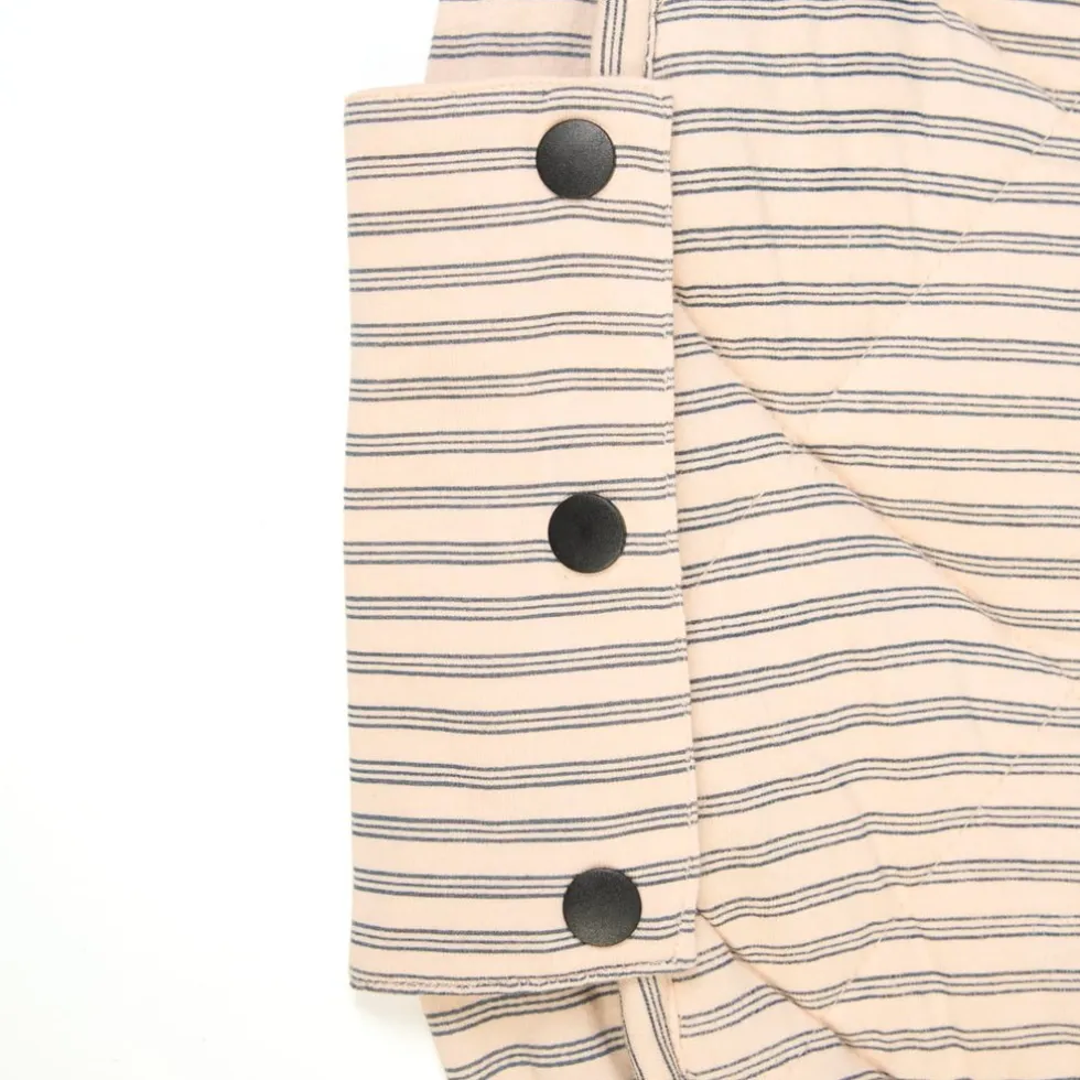 2-I-1 Noomad Stripes Blue Legetæppe & Organizer