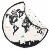 2-I-1 Noomad Worldmap/Stars Legetæppe & Opbevaring