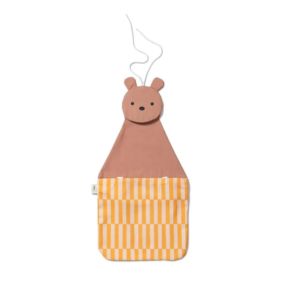 2-I-1 Toto Bear Væg Organizer & Tote Bag