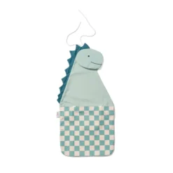 2-I-1 Toto Dino Væg Organizer & Tote Bag