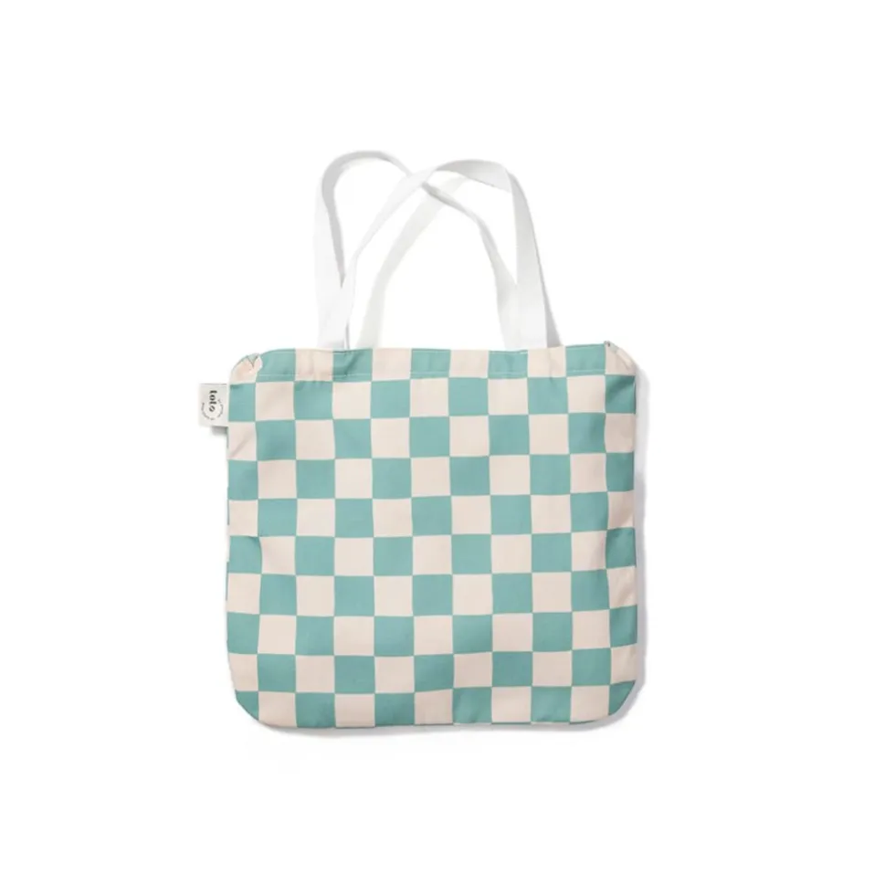 2-I-1 Toto Dino Væg Organizer & Tote Bag