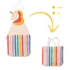 2-I-1 Toto Unicorn Væg Organizer & Tote Bag