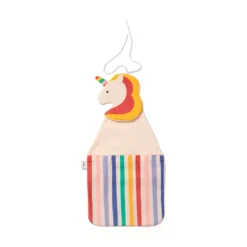 2-I-1 Toto Unicorn Væg Organizer & Tote Bag