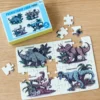 Jigsaw Puslespil i Tændstikæske, Prehistoric Land