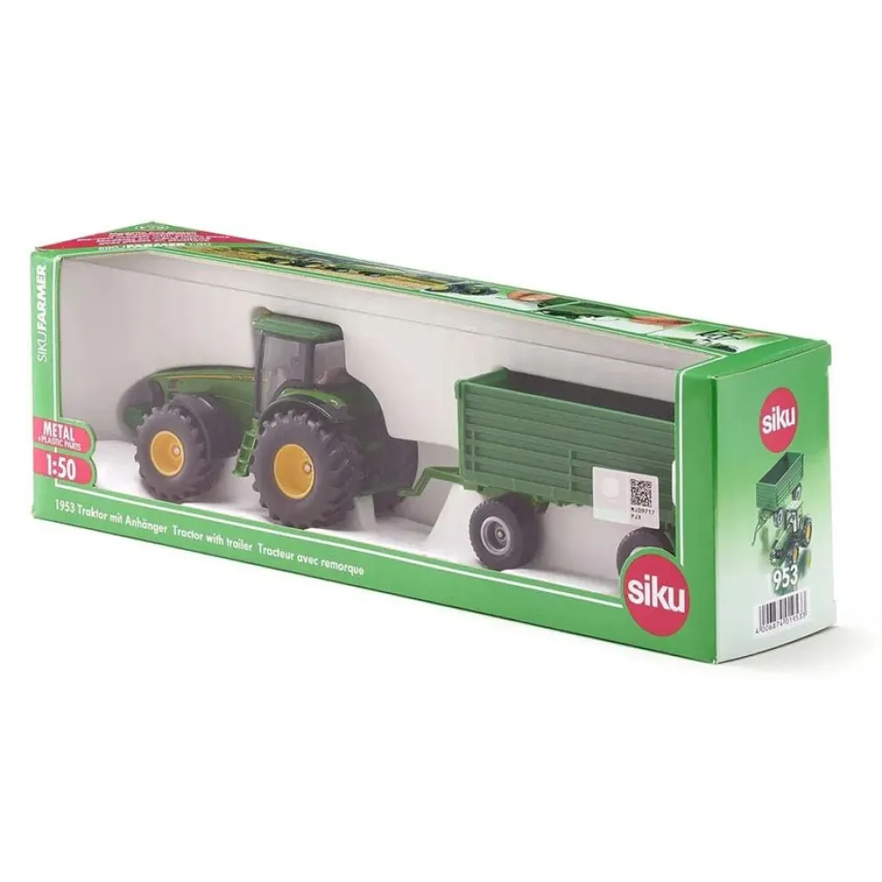 John Deere Traktor Med Anhænger