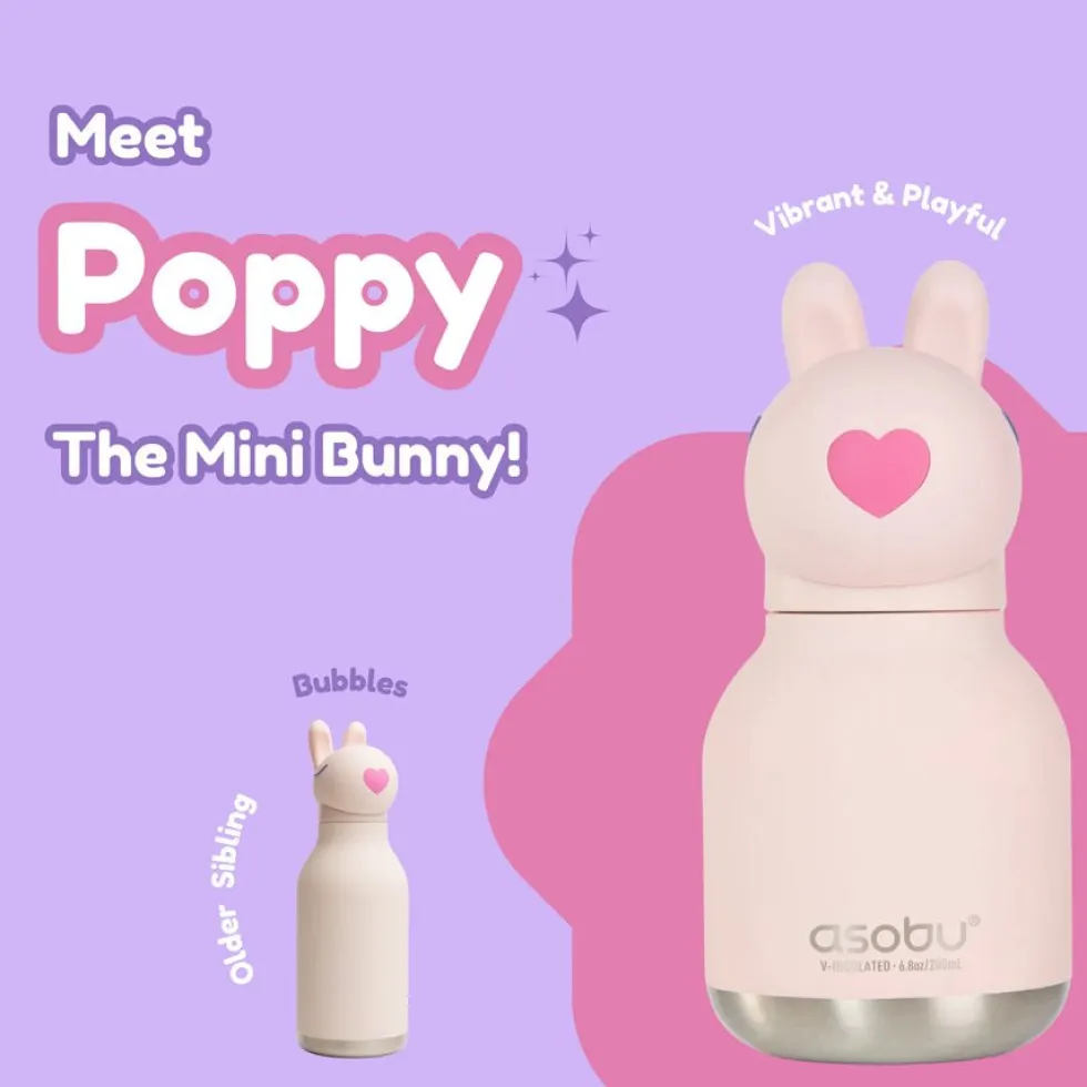 Kanin Mini Besties Drikkeflaske (200 ml)