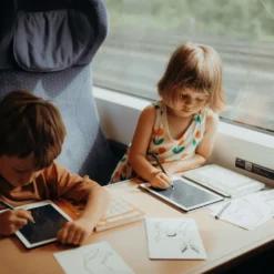 Kidydraw Mini Skitsebog med LCD Skærm, Galaxy