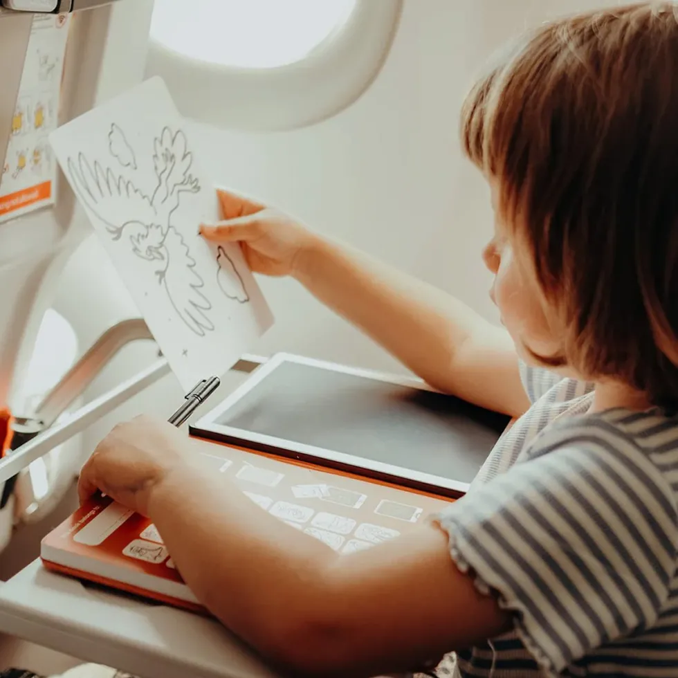Kidydraw mini skitsebog med LCD skærm, dyr