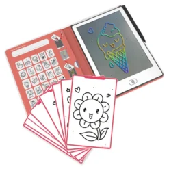 Kidydraw Mini Skitsebog med LCD Skærm, Kawaii