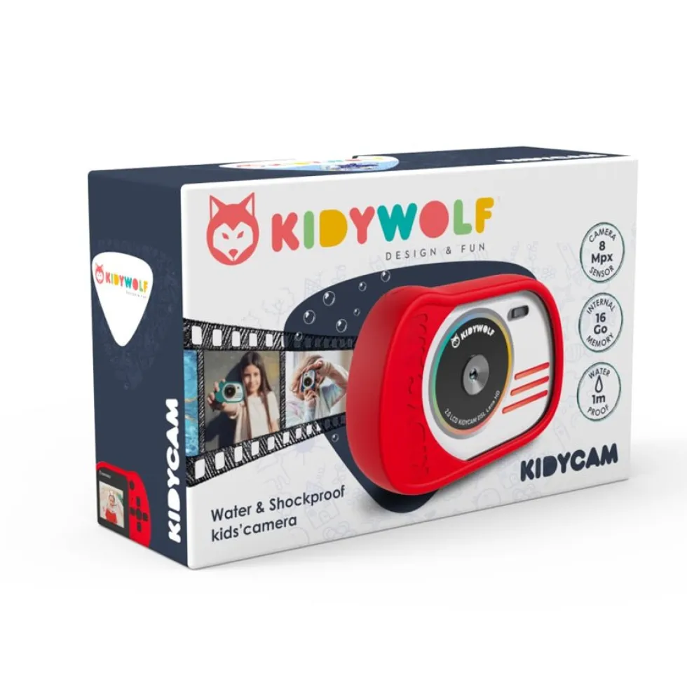 Kidywolf Undervandskamera, Rød