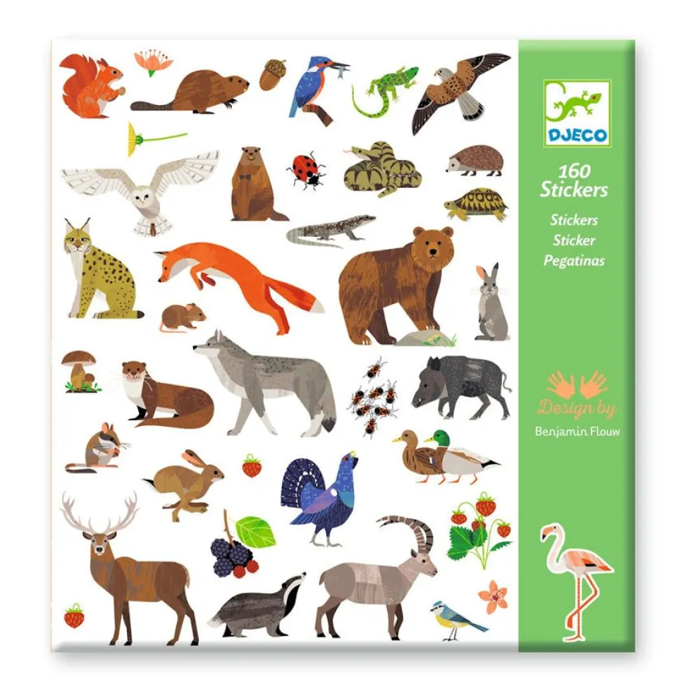 Klistermærker Fauna