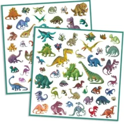 Klistermærker med Dinosaurer