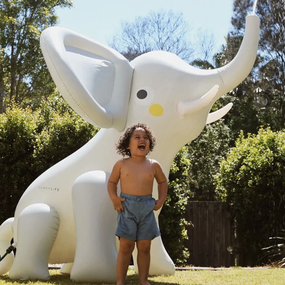Kæmpe Oppustelig Sprinkler med Eli the Elephant