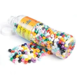 Kongoperler i bøtte, klare farver