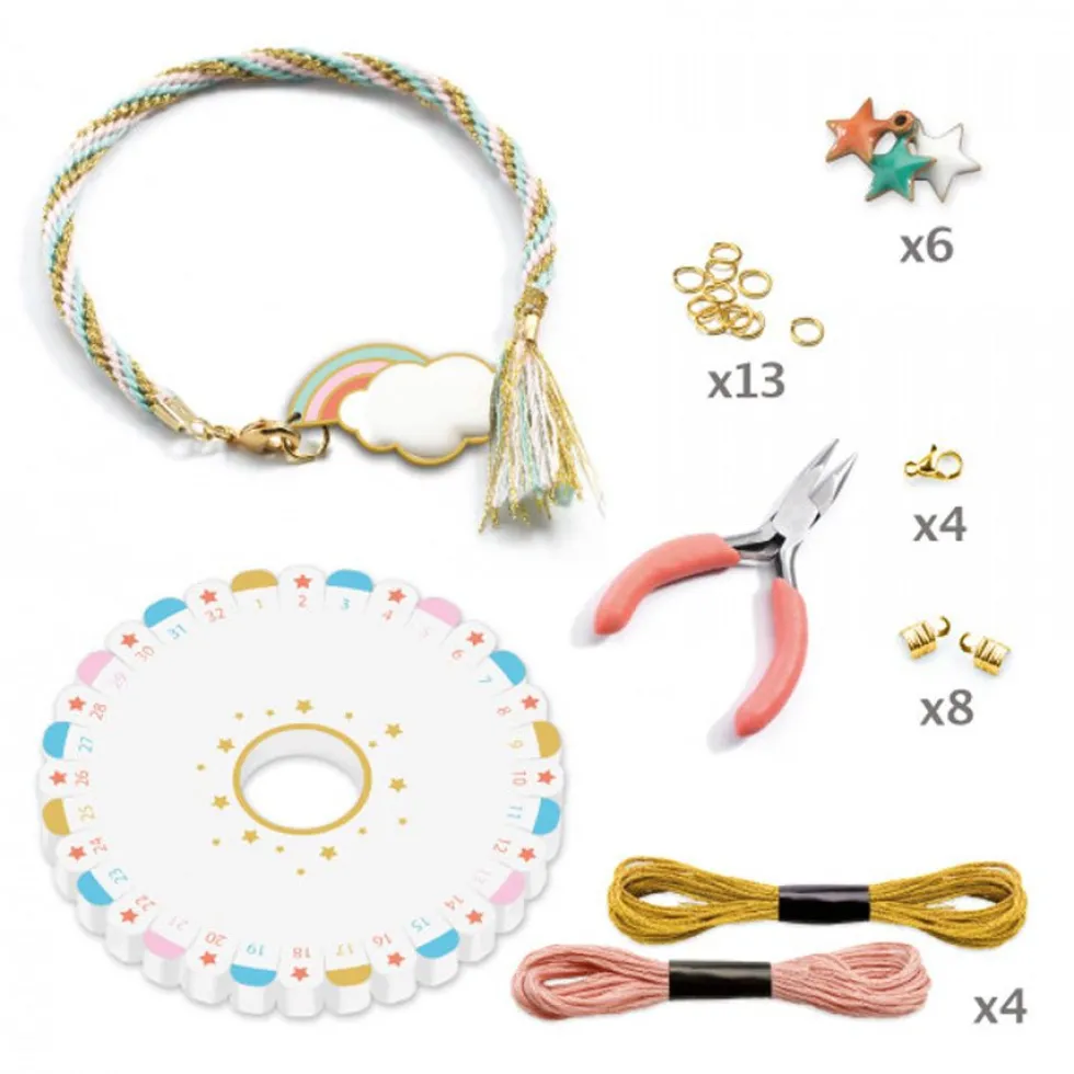 Kreativ Æske: Kumihimo Armbånd