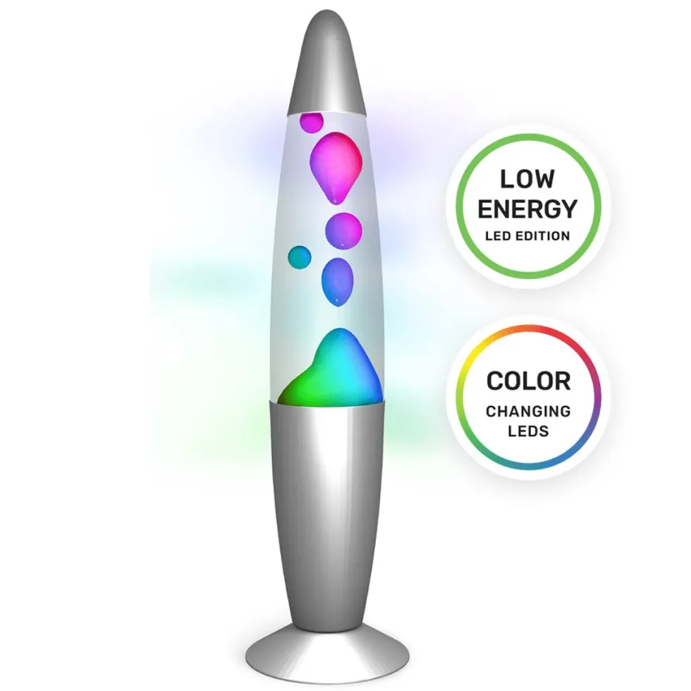 Lava lampe, multifarvet