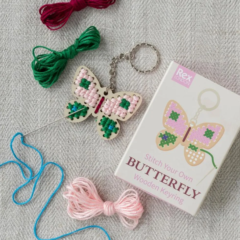 Lav din egen Nøglering, Butterfly
