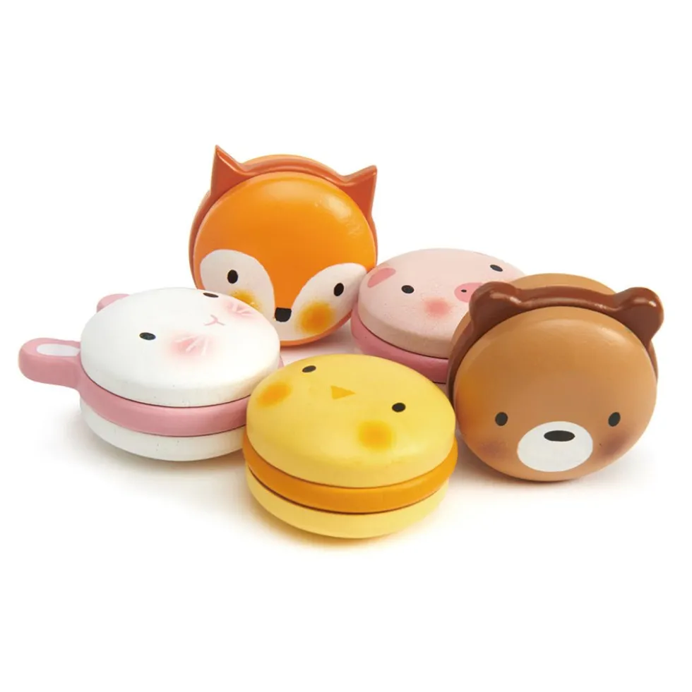 Legemad Macarons Dyr