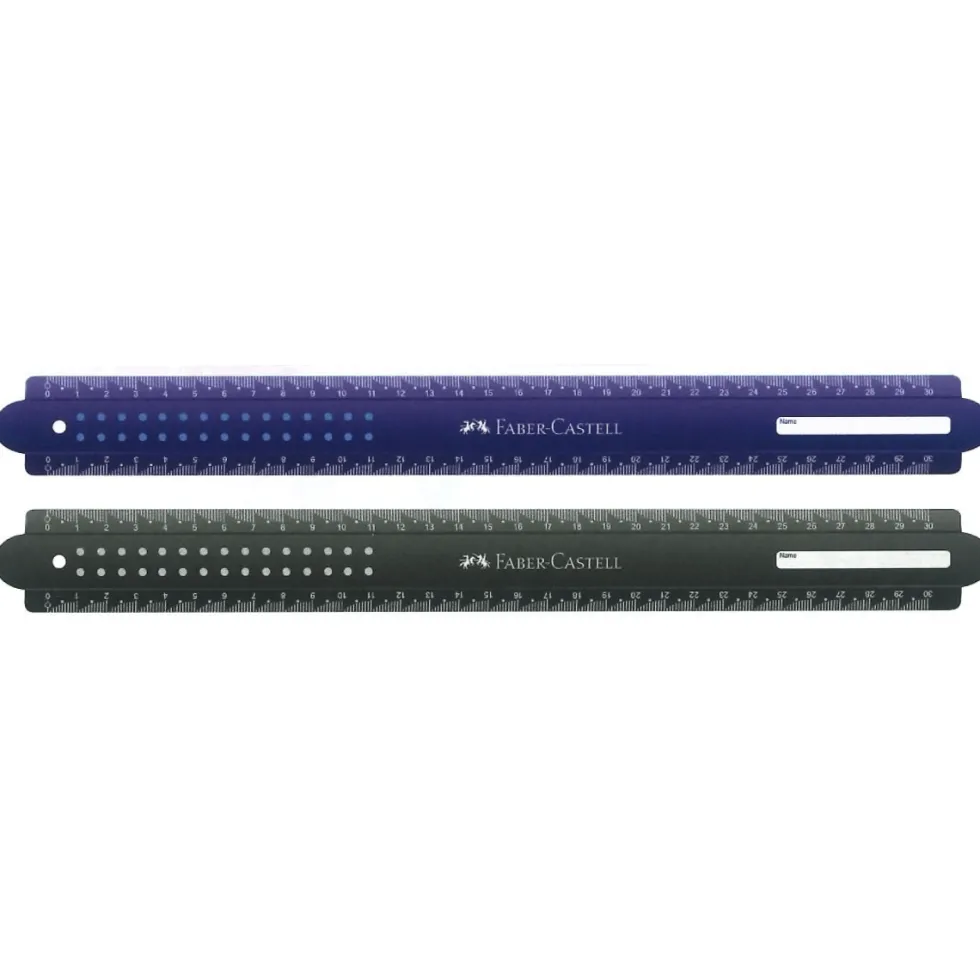 Lineal Black + Blue (30 cm)