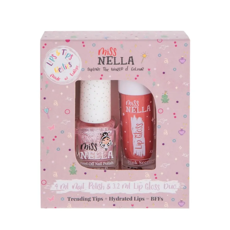 Lip Gloss Pink Secret Og Neglelak