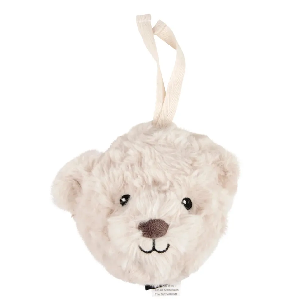 Lou Transportabel Hjertelydsbamse i Beige
