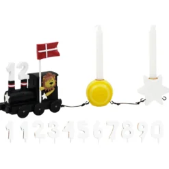 Løven Fødselsdagstog Med Planet Og Stjerne