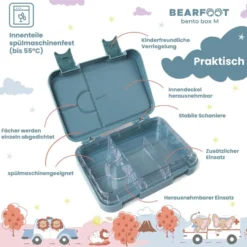 Madkasse Med Rum Bento Boks M Traktor