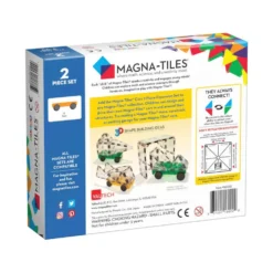 Magna-Tiles byggemagneter Cars, 2 stk