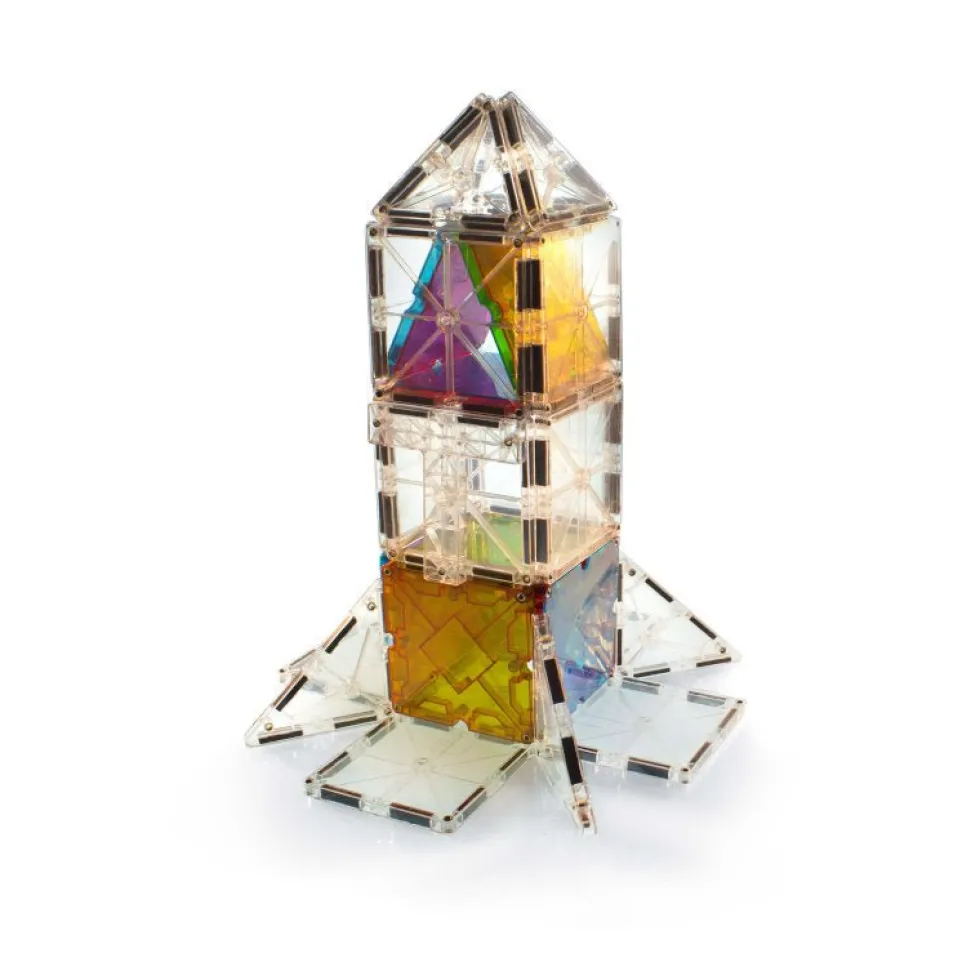 Magna-Tiles byggemagneter FreeStyle, clear - 40 dele