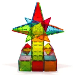 Magna-Tiles byggemagneter Metropolis, clear - 110 dele