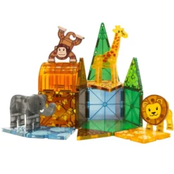 Magna-Tiles byggemagneter, Safaridyr