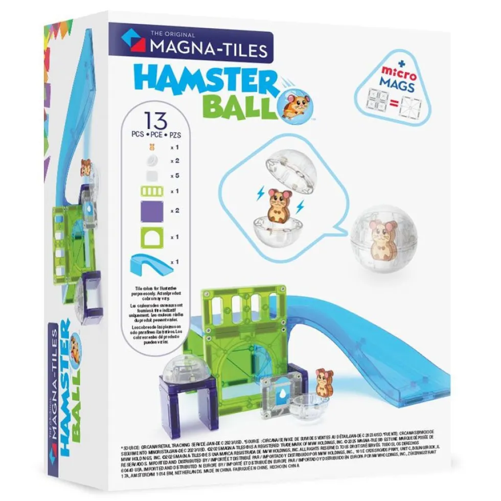 Magna-Tiles Hamsterlegeplads, 13 Dele
