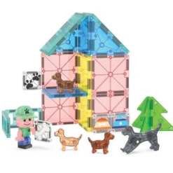 Magna-Tiles Hundedagpleje, 27 Dele