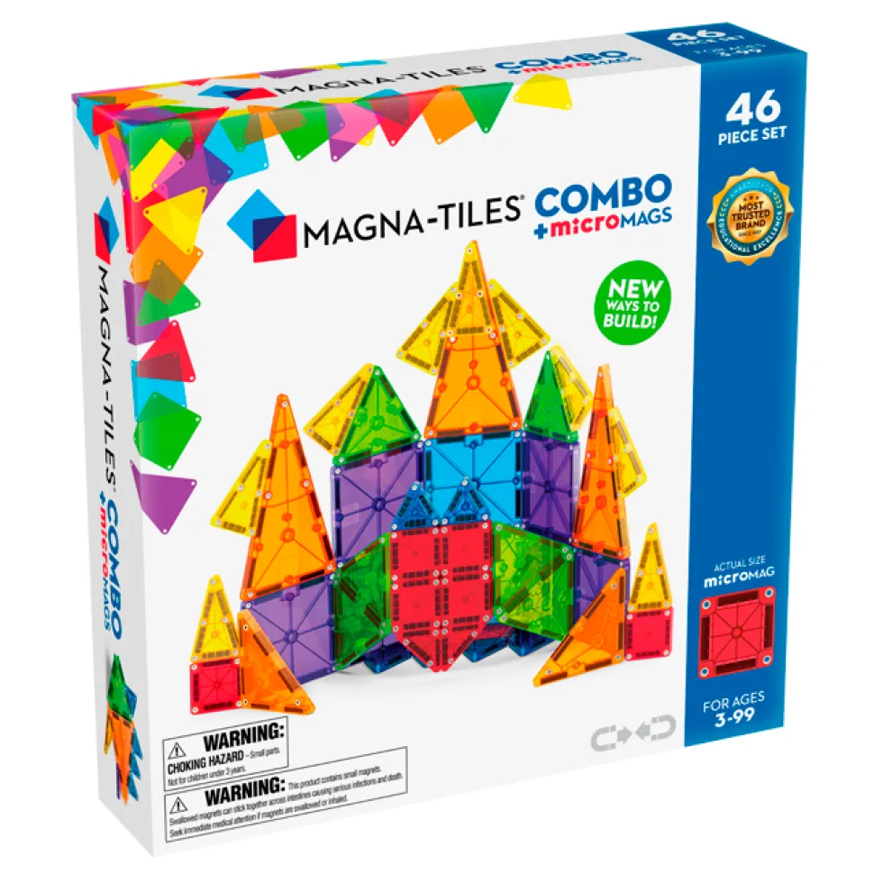 Magna-Tiles microMAGS Kombi 46 stk